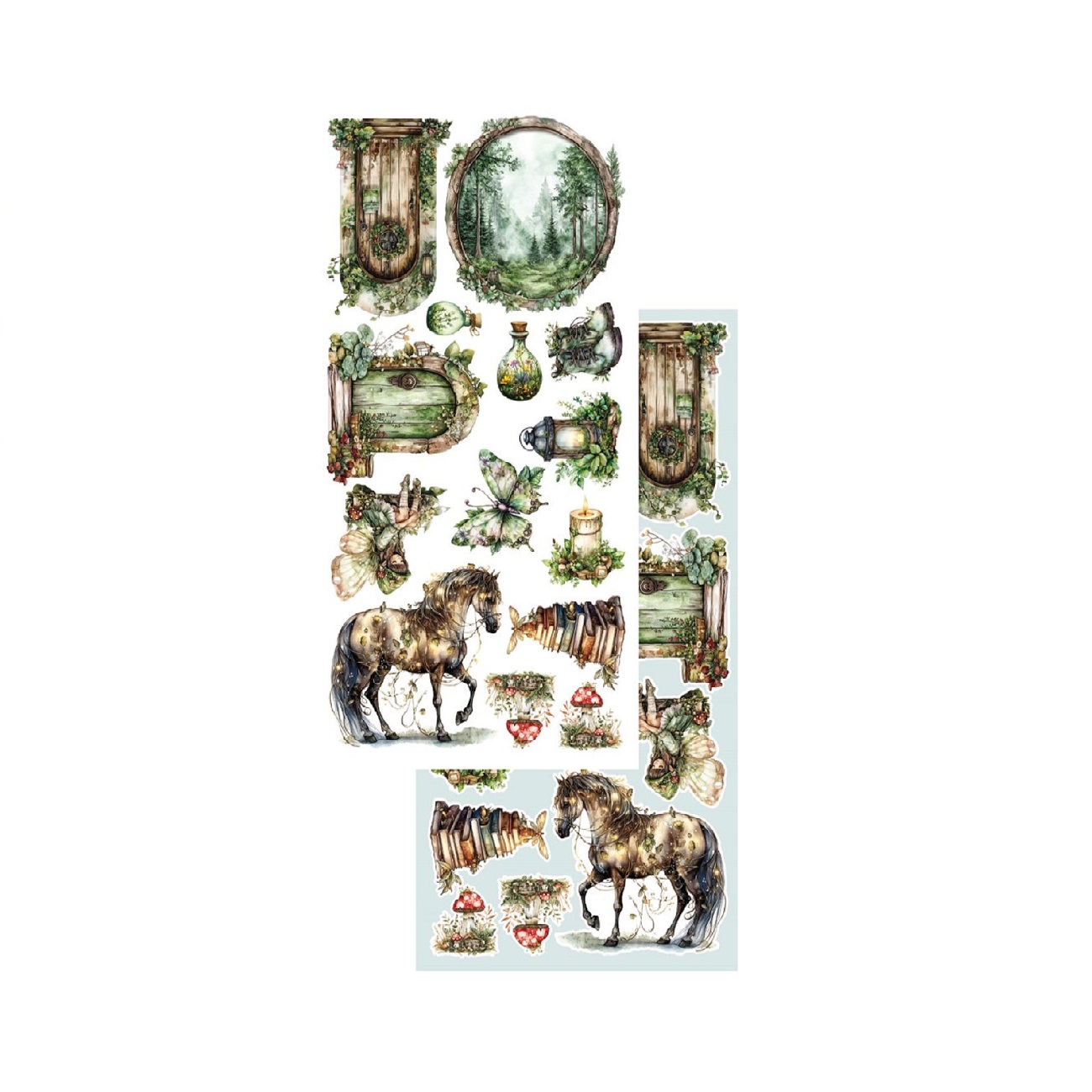 Alchemy of Art Scrapbook papier The World of Fairies 6x12