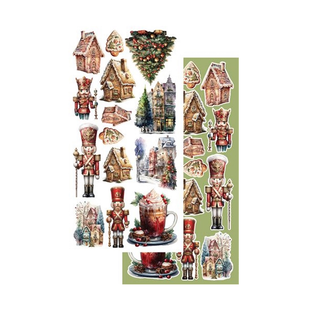 Alchemy of Art Scrapbook papier Merry Christmas 6x12