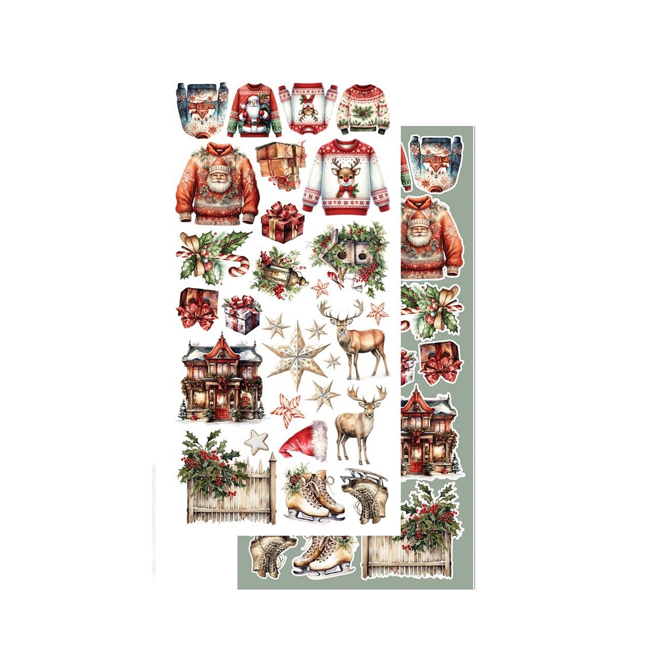 Alchemy of Art Scrapbook papier Ho, Ho, Ho 6x12