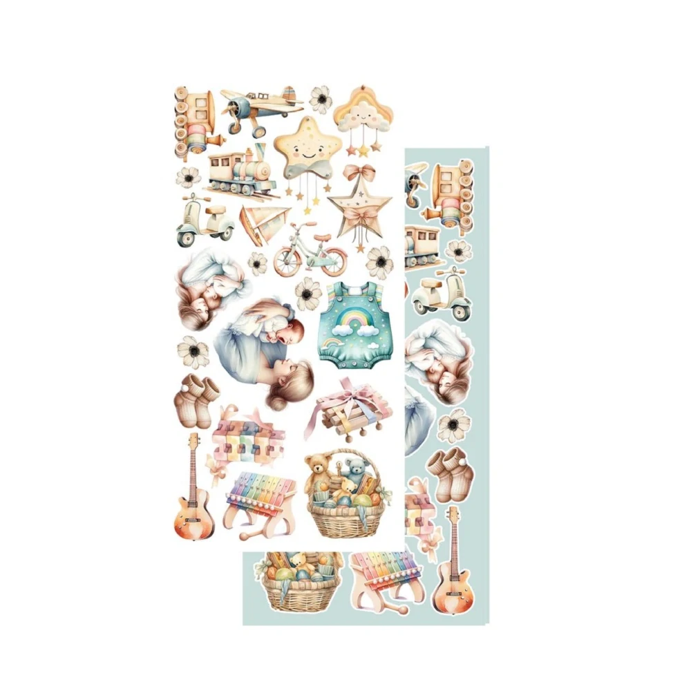 Alchemy of Art Scrapbook papier My Little Baby Boy 6x12