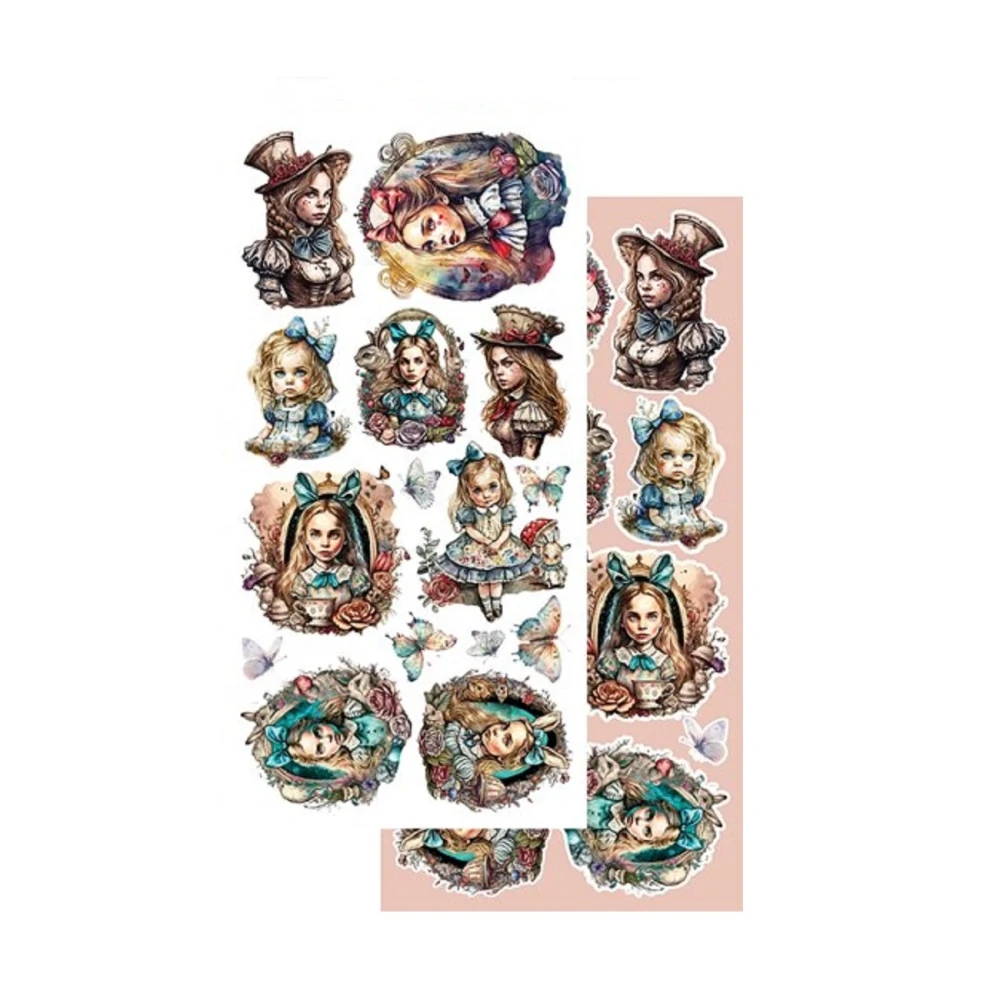 Alchemy of Art Scrapbook papier Enchanted World – Following Alice 6x12