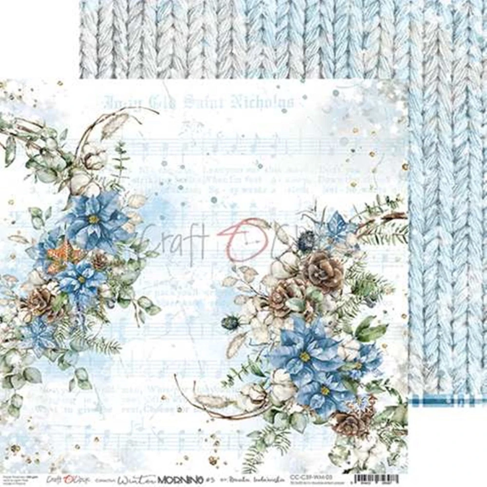  Scrapbook papier - Winter Morning 12x12 - Craft O´ Clock
