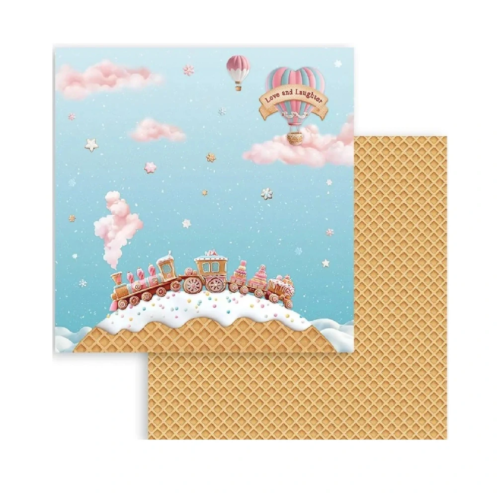 Stamperia Scrapbook papier – Candy Christmas 8x8