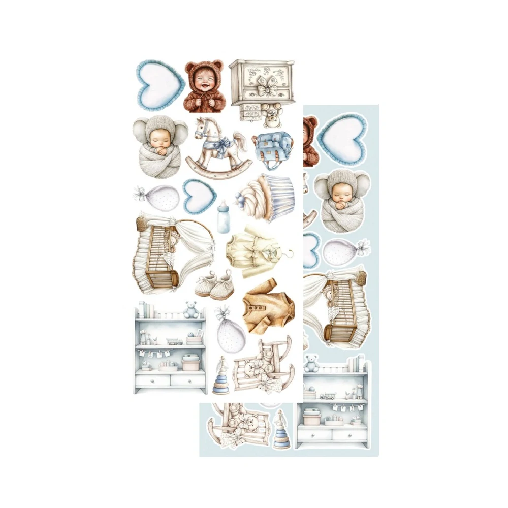 Alchemy of Art Scrapbook papier The Baby-Boy 6x12