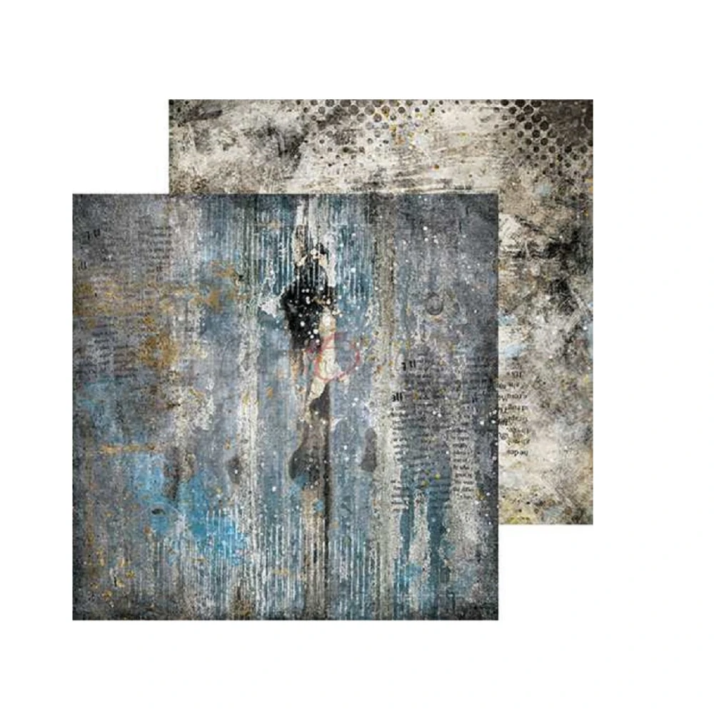 Craft O´ Clock Scrapbook papier - Clang and Dirt Basic 8x8