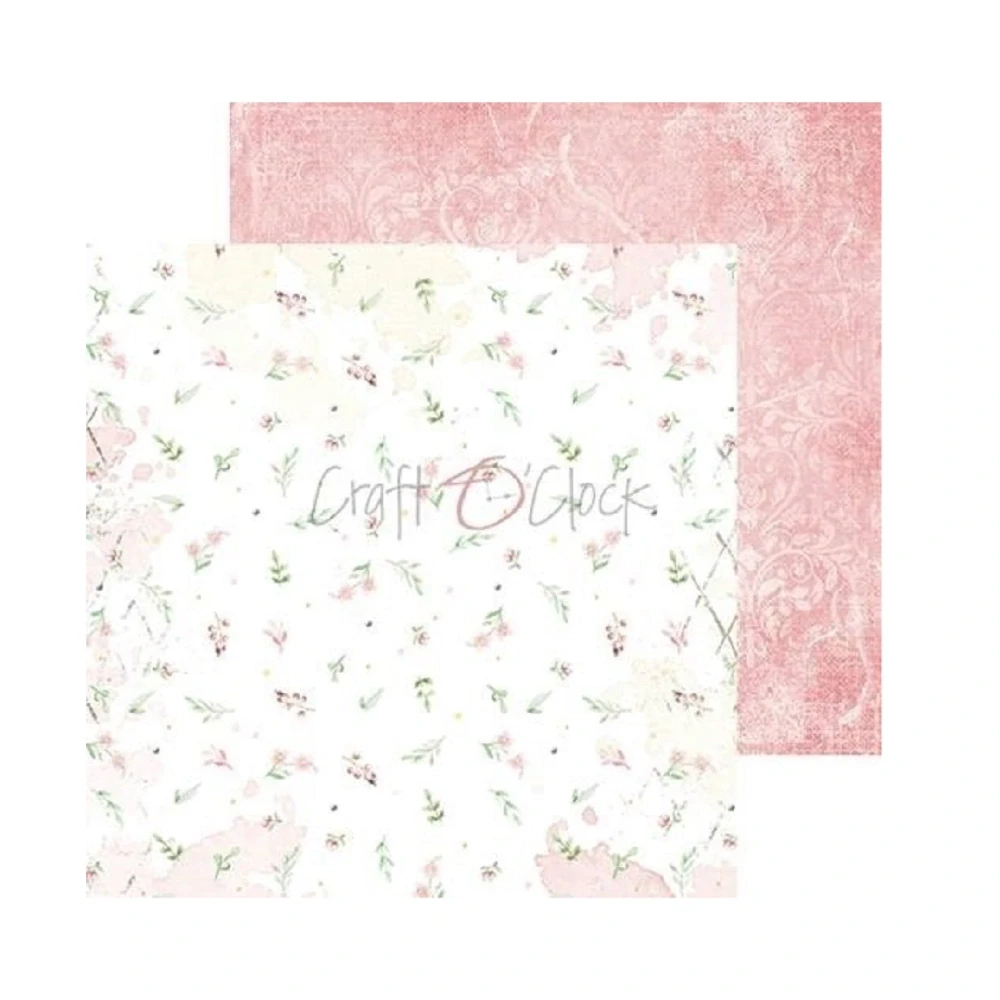 Craft O´ Clock Scrapbook papier -Oh, Girl! 8x8 