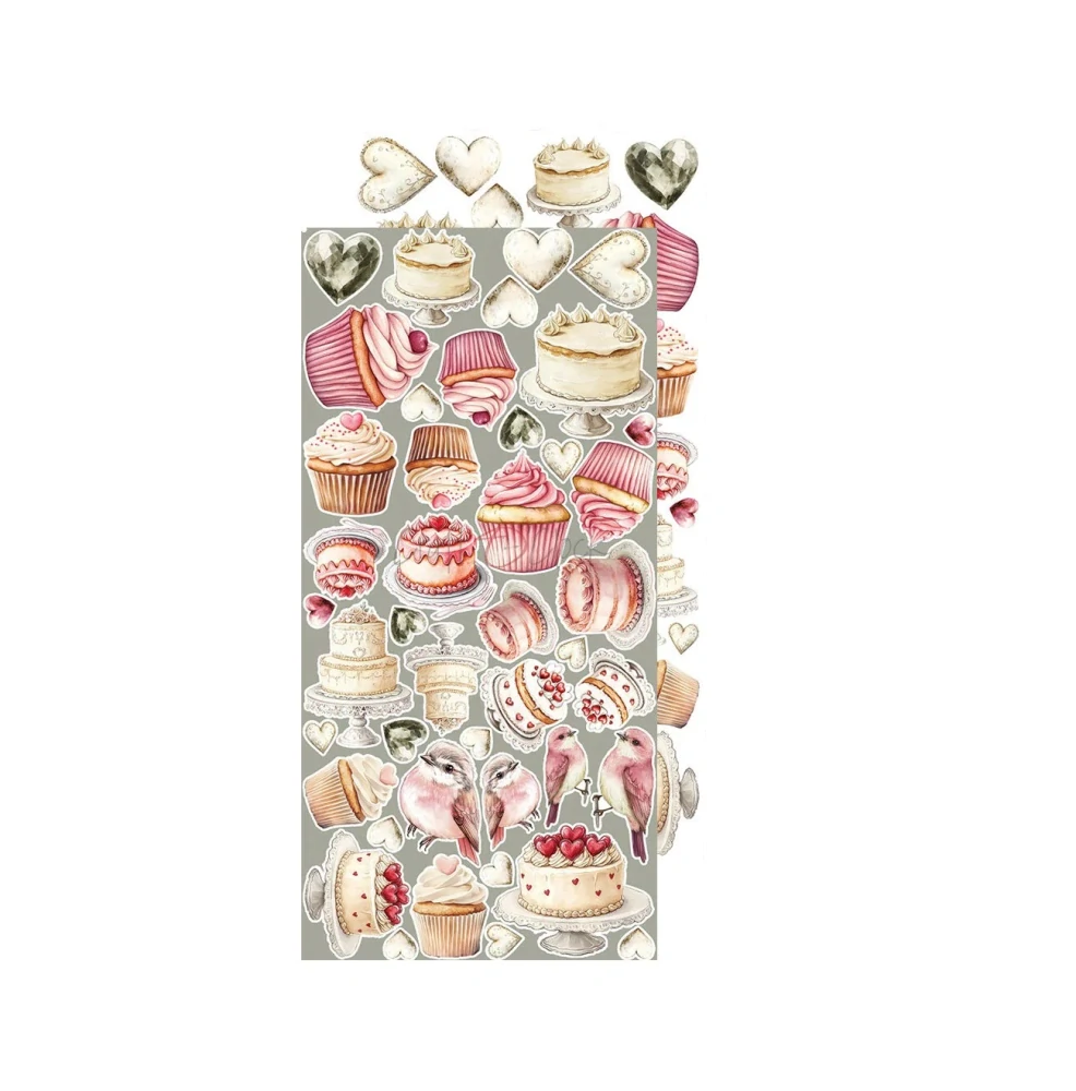 Craft O´ Clock Scrapbook papier - Rose Emotions Mix 6x12