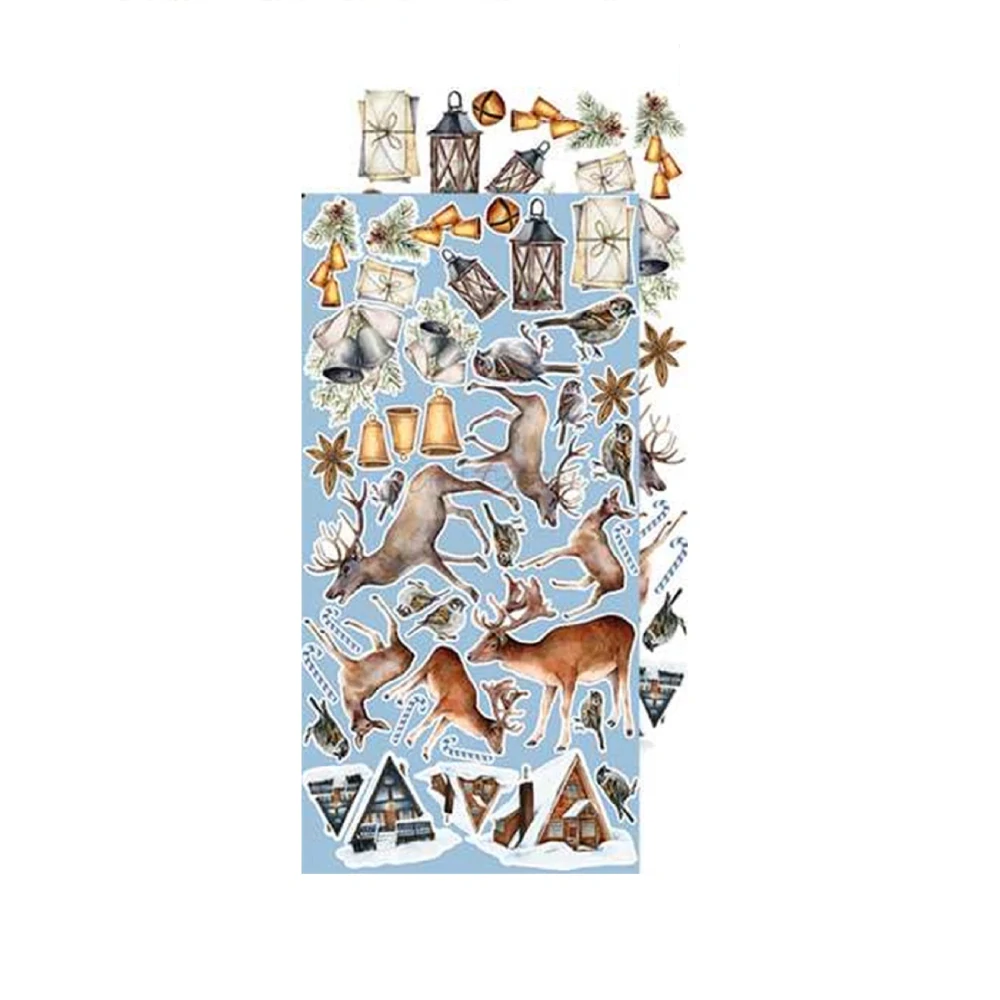 Craft O´ Clock Scrapbook papier - Winter Morning 6x12