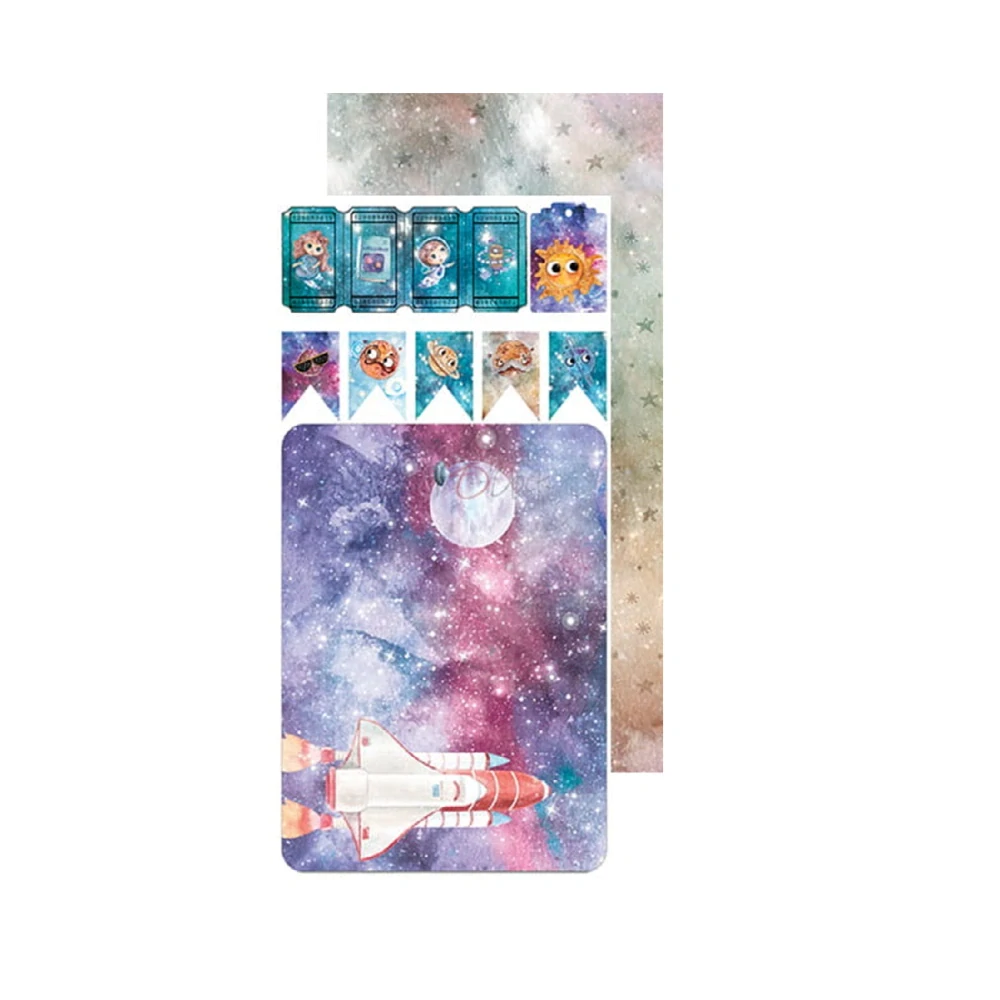 Craft O´ Clock Scrapbook papier - Cosmic Adventures 6x12