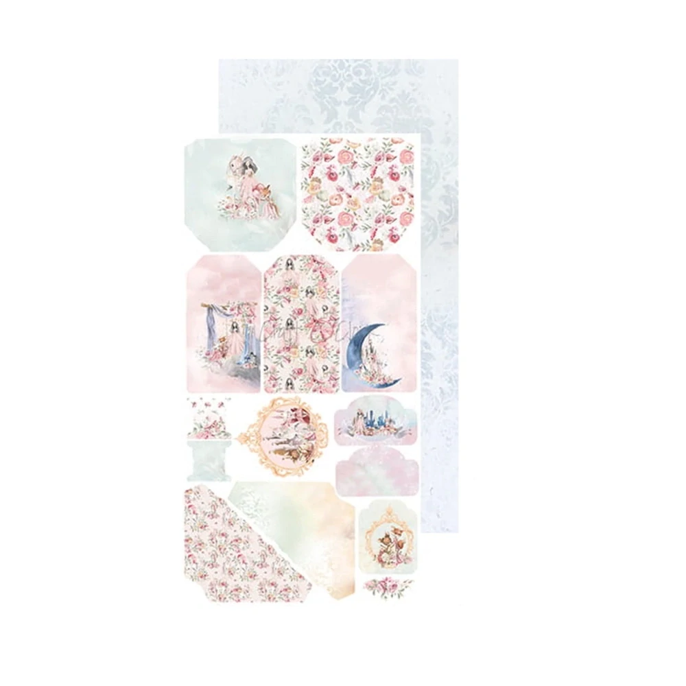 Craft O´ Clock Scrapbook papier - Princess Adventures 6x12 Junk Journal