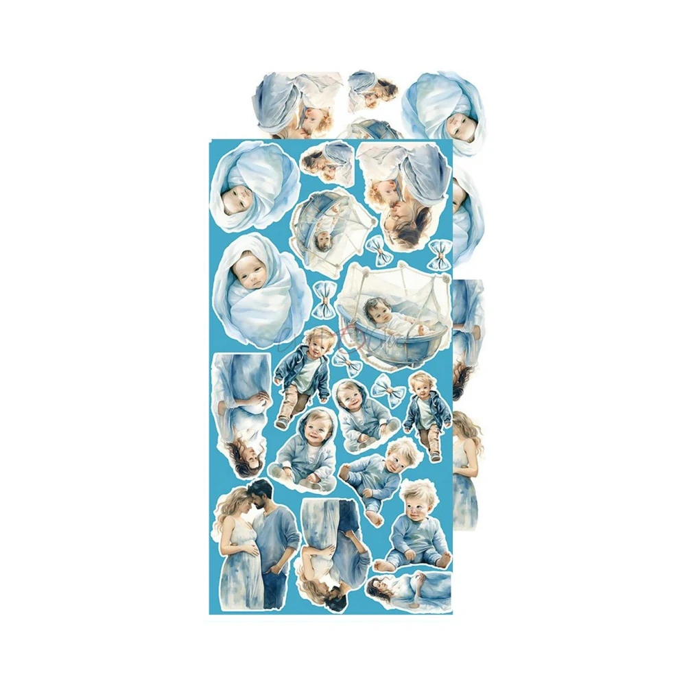 Craft O´ Clock Scrapbook papier - Boy & Toy 6x12 