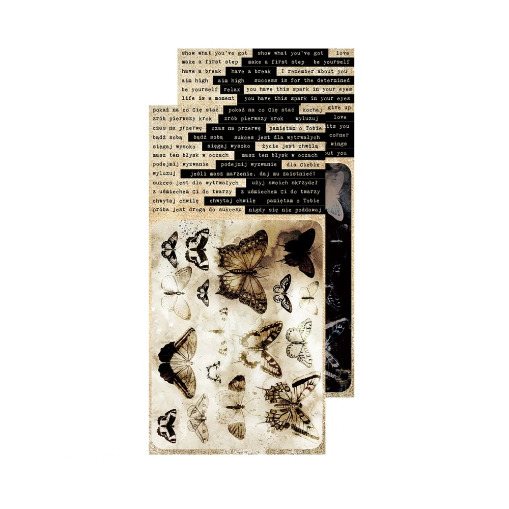 Craft O´ Clock Scrapbook papier - Beauty Restless  6x12