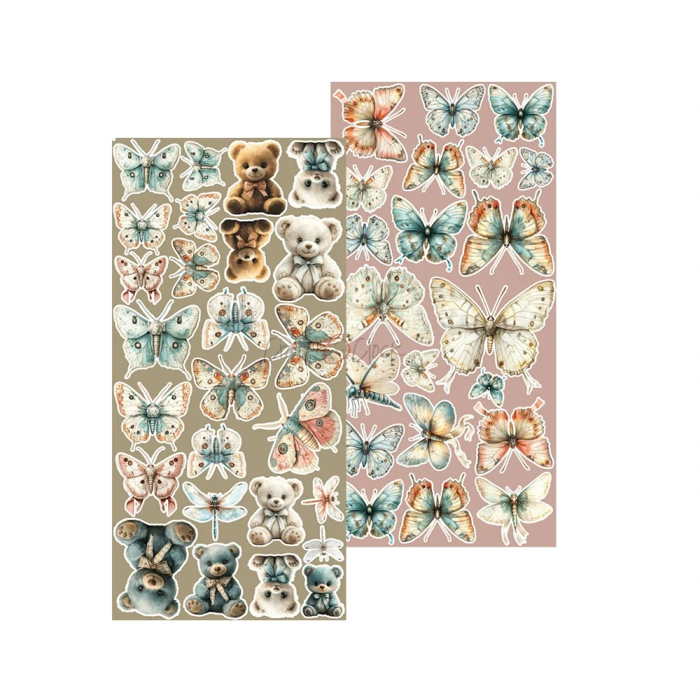 Craft O´ Clock Scrapbook papier - Sprites of Harmony 6x12 Sprites