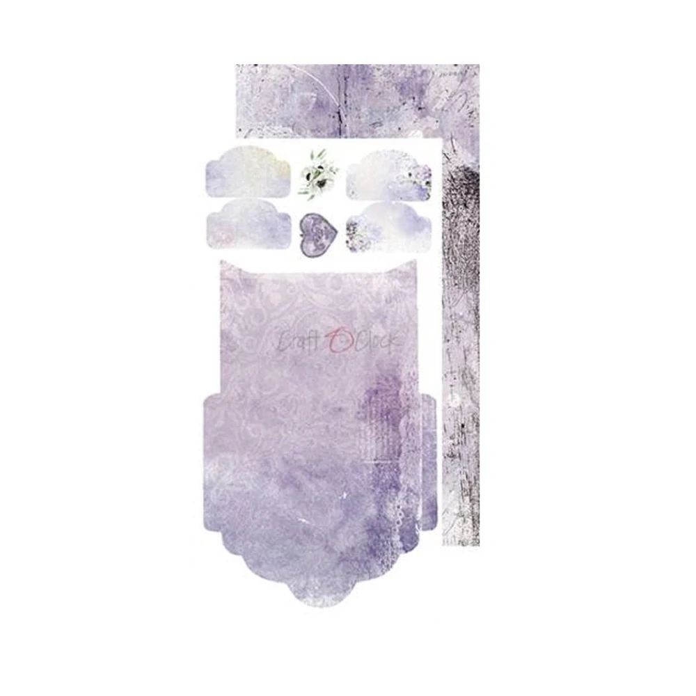 Craft O´ Clock Scrapbook papier - A Little of Inspiration 6x12