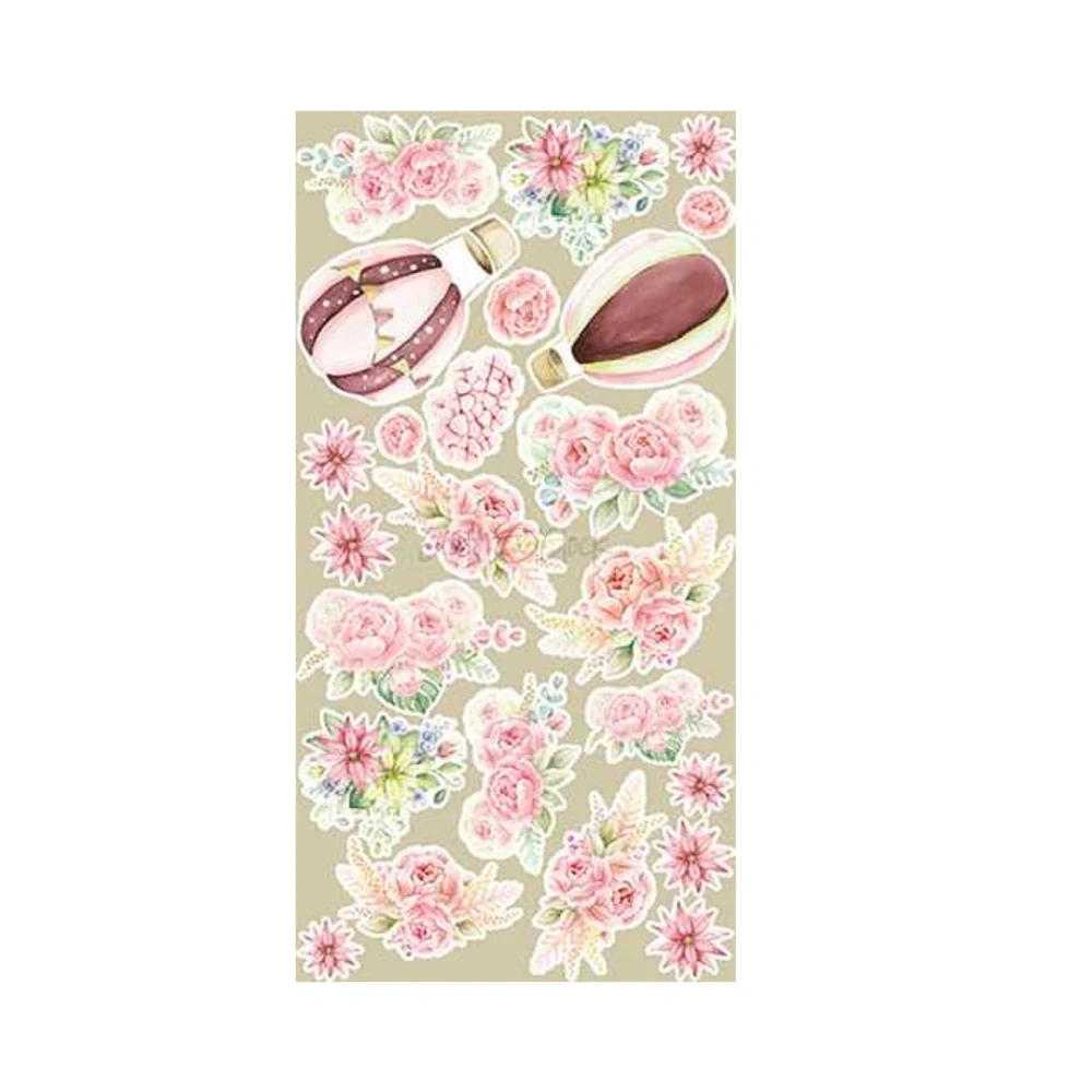 Craft O´ Clock Scrapbook papier - Hello Little Girl Etra set 6x12