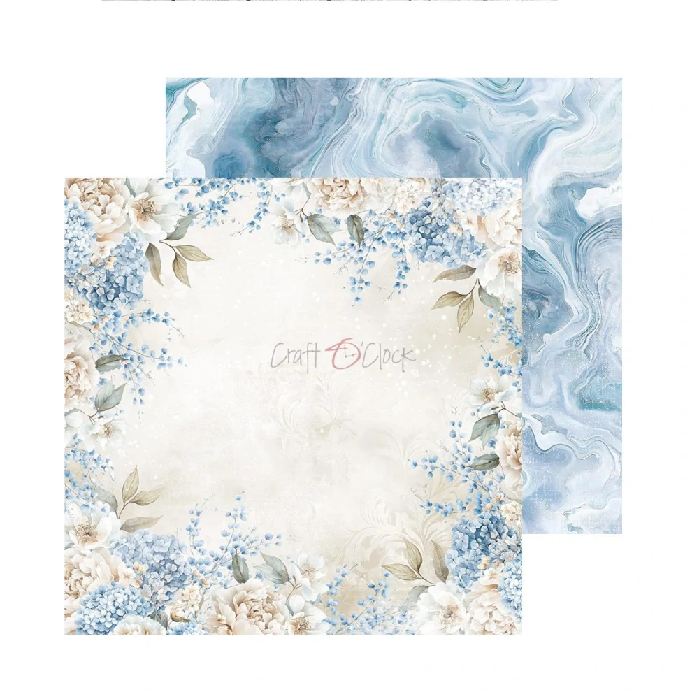 Craft O´ Clock Scrapbook papier - Something Blue 6x6