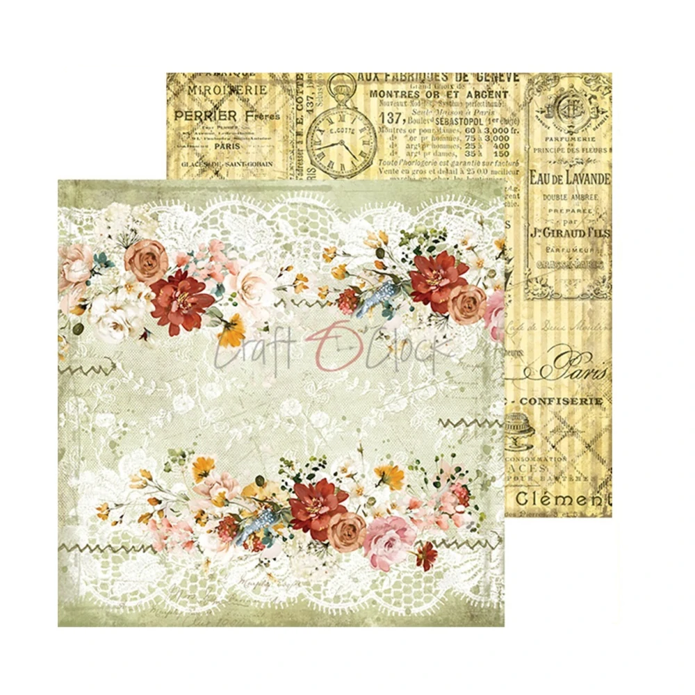 Craft O´ Clock Scrapbook papier - Rays of Sunshine 6x6