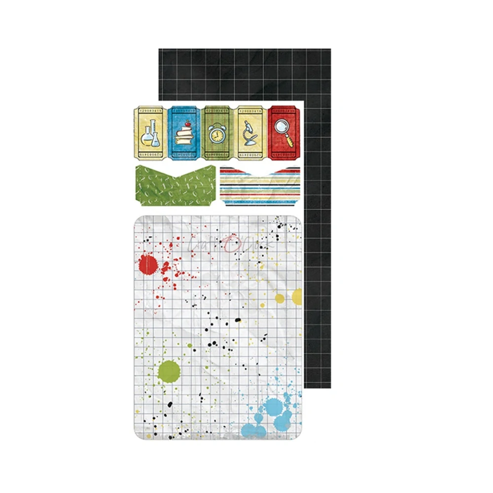 Craft O´ Clock Scrapbook papier - School Adventures 6x12