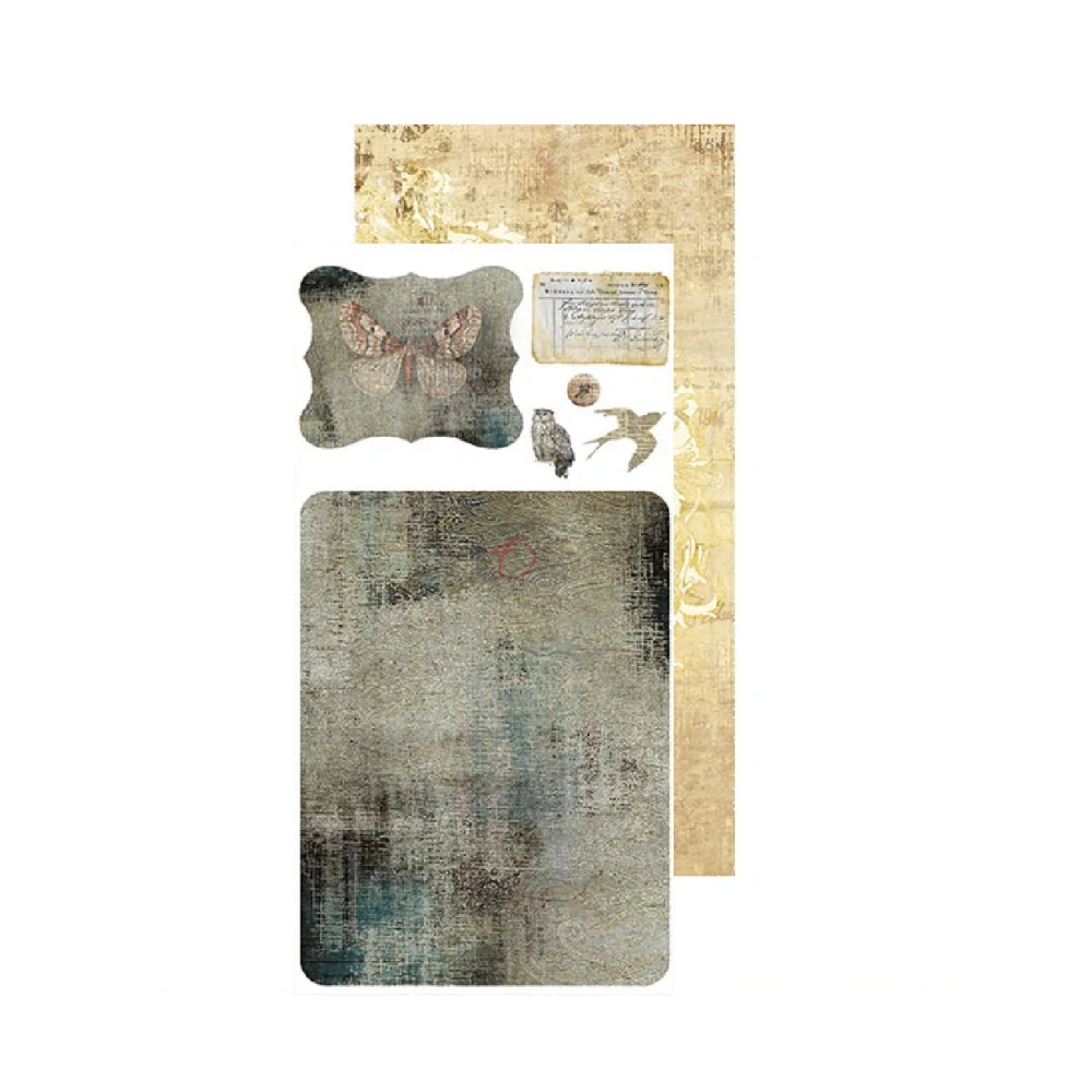 Craft O´ Clock Scrapbook papier - Fleeting Moments   6x12 