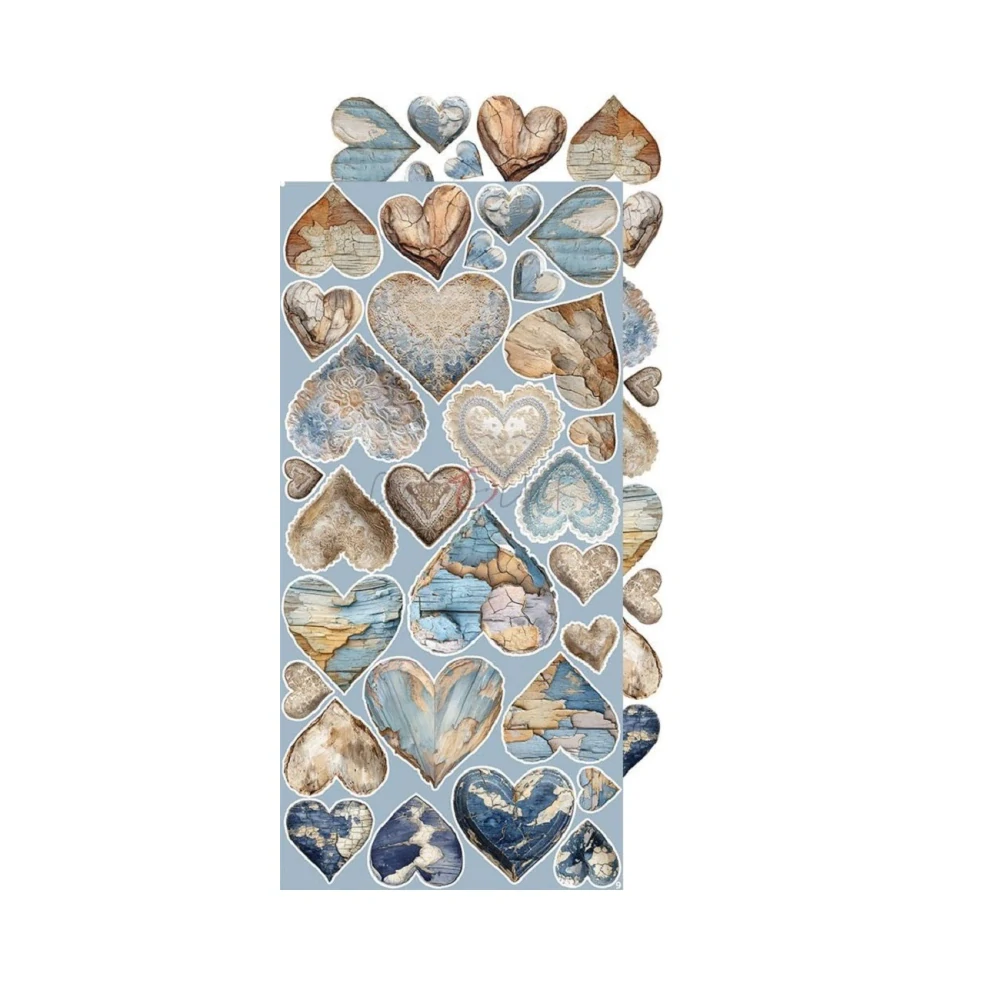 Craft O´ Clock Scrapbook papier - Melody of My Soul Flowers 6x12