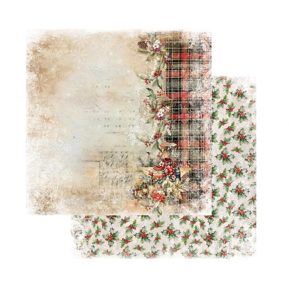 Alchemy of Art Scrapbook papier Ho, Ho, Ho 8x8