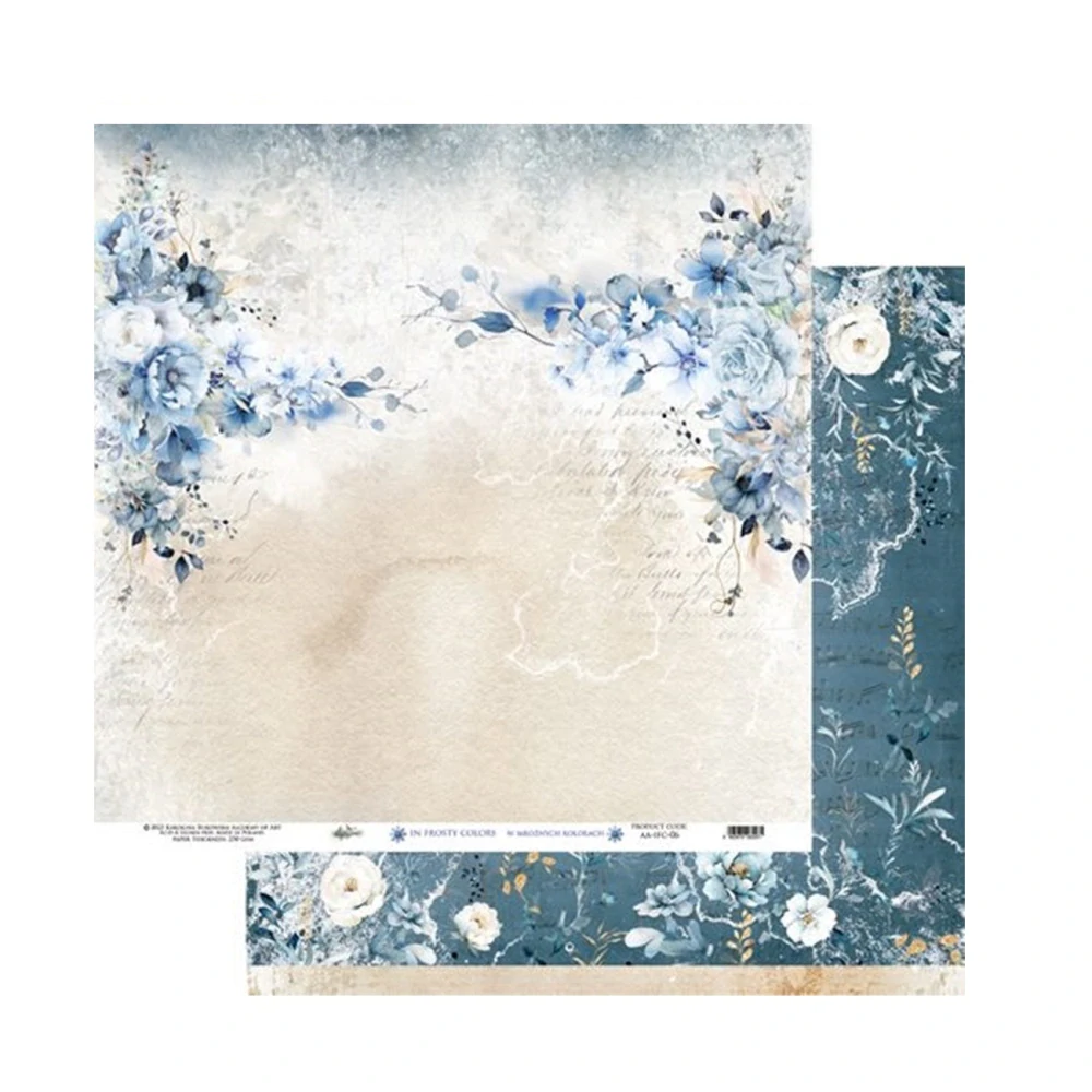 Alchemy of Art Scrapbook papier In Frosty Colors 8x8