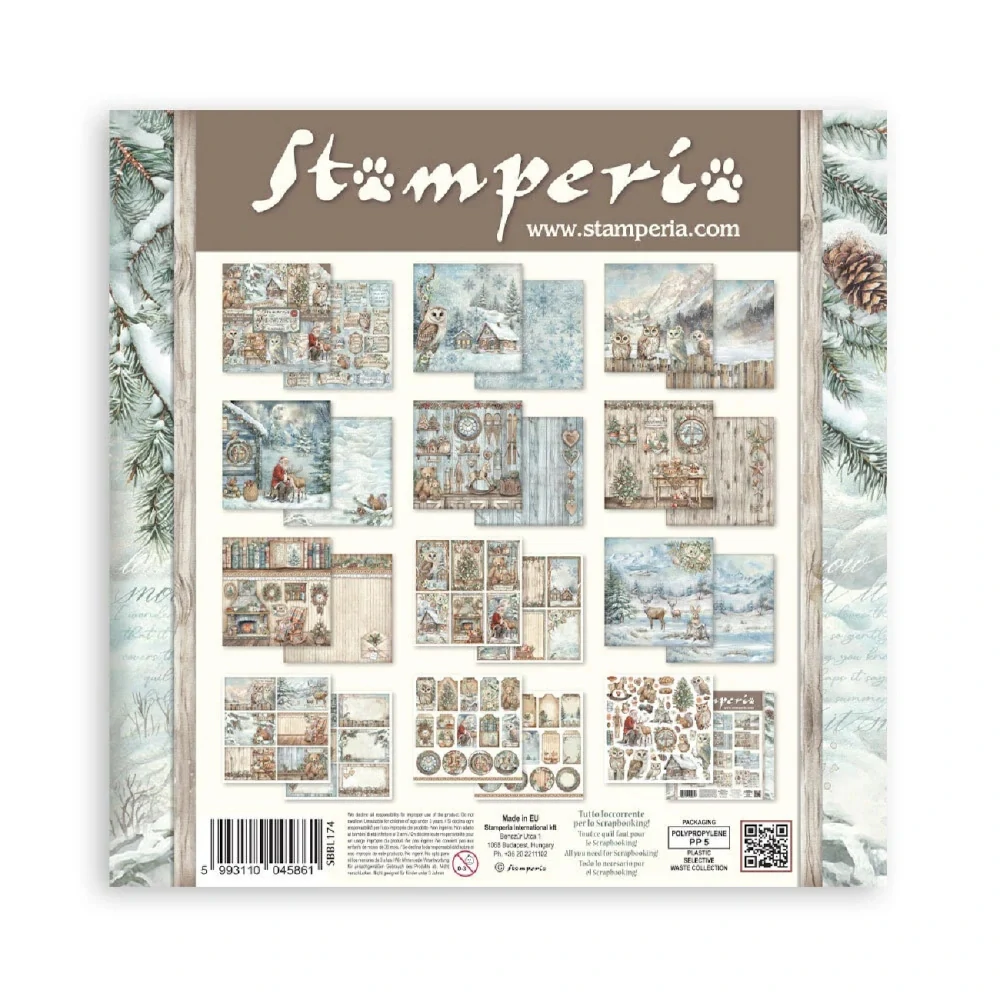 Stamperia Scrapbook papier – The Owl's House 12x12