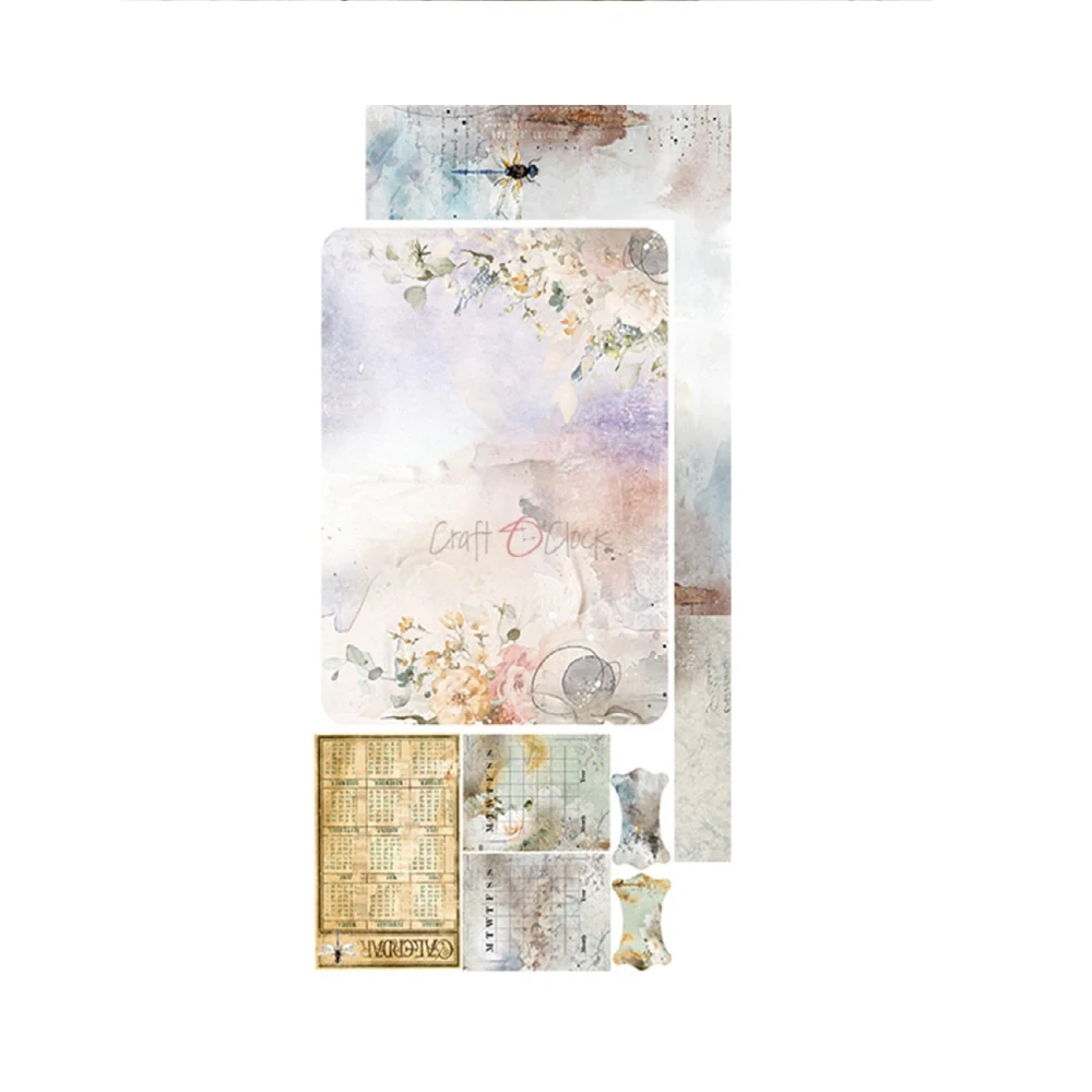 Craft O´ Clock Scrapbook papier - Lost in Time 6x12 