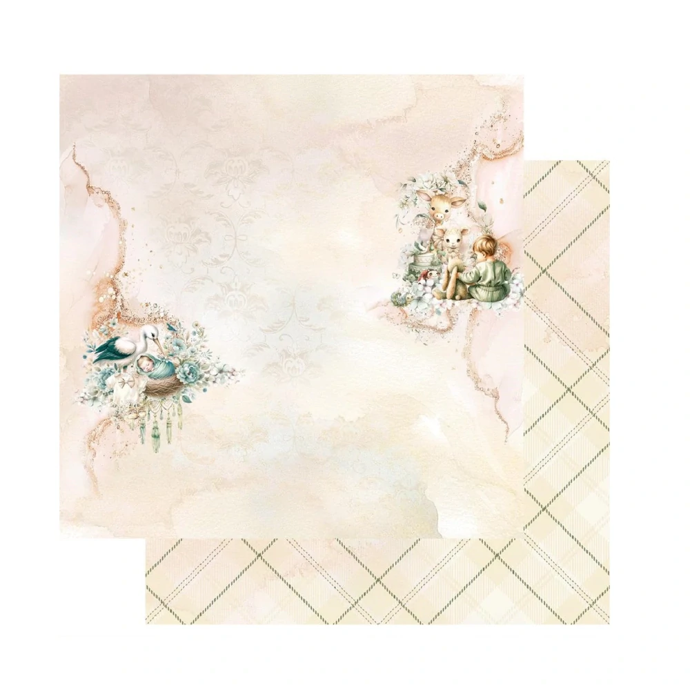 Alchemy of Art Scrapbook papier My Little Baby 8x8