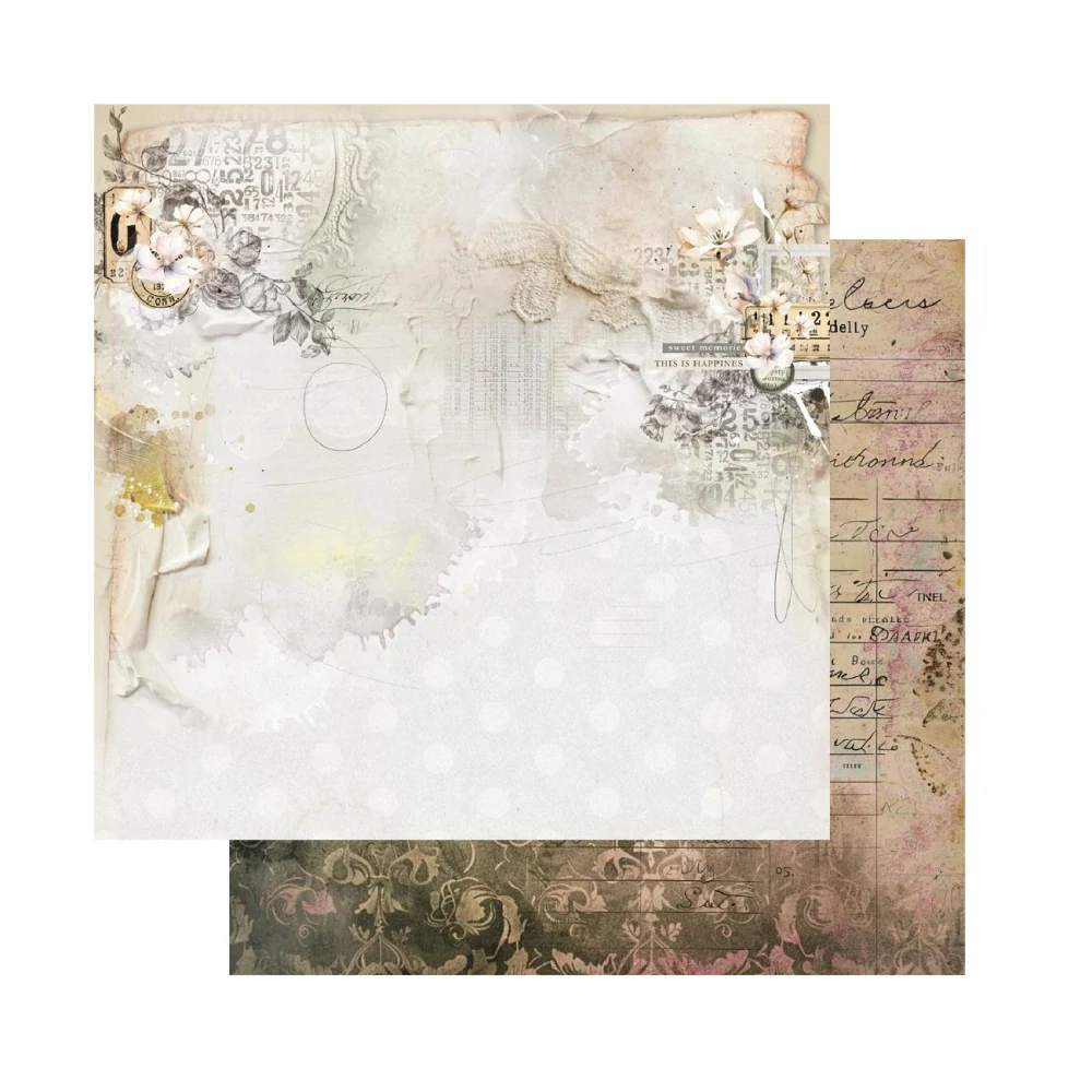 Alchemy of Art Scrapbook papier Natural Beauty 8x8