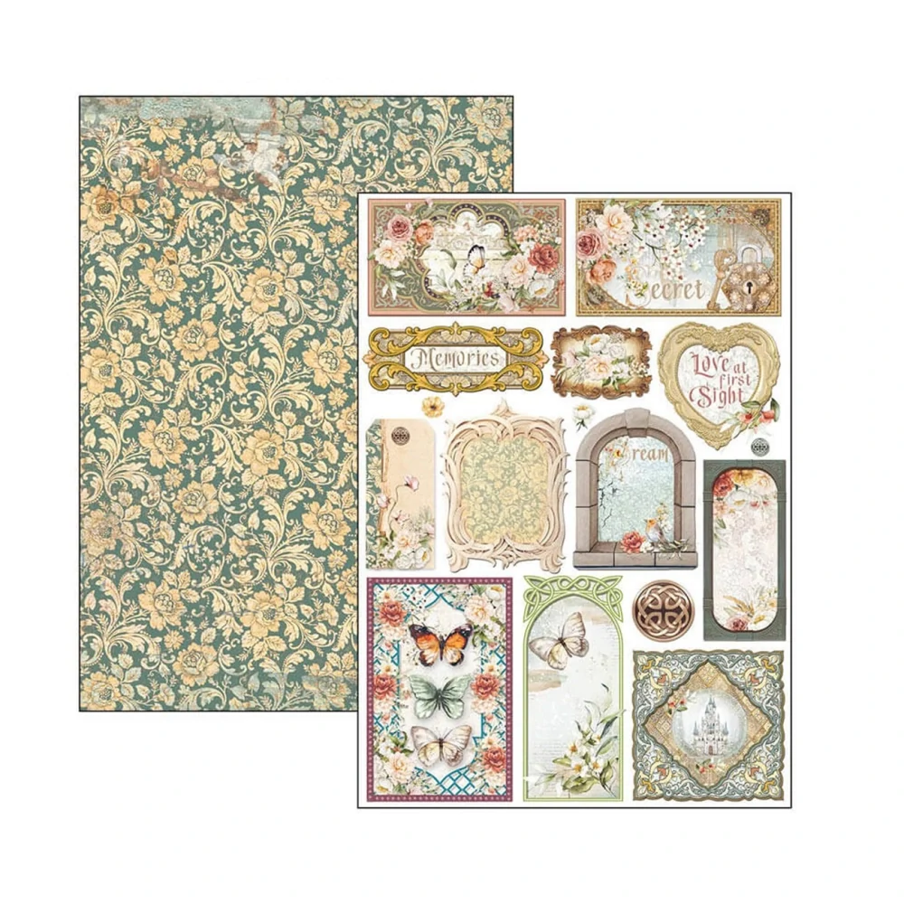 Ciao Bella Scrapbook papier Reign of Grace A4