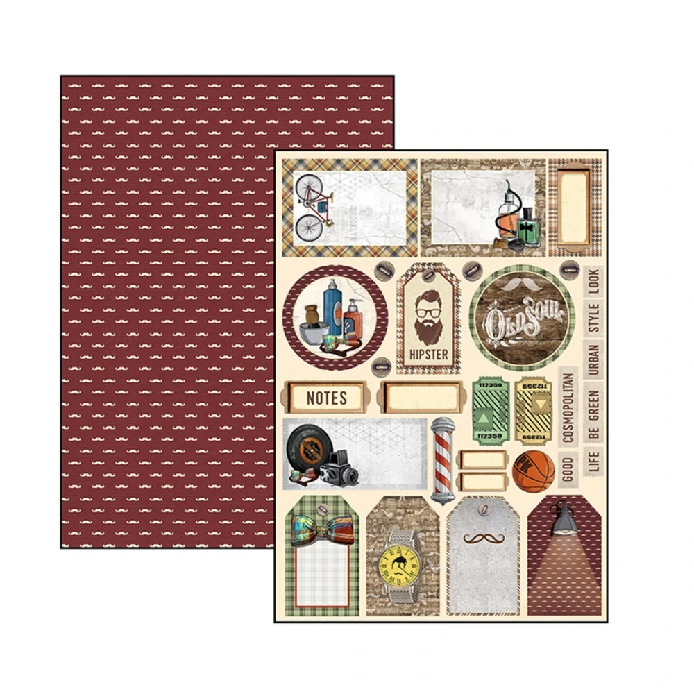 Ciao Bella Scrapbook papier Hipster A4