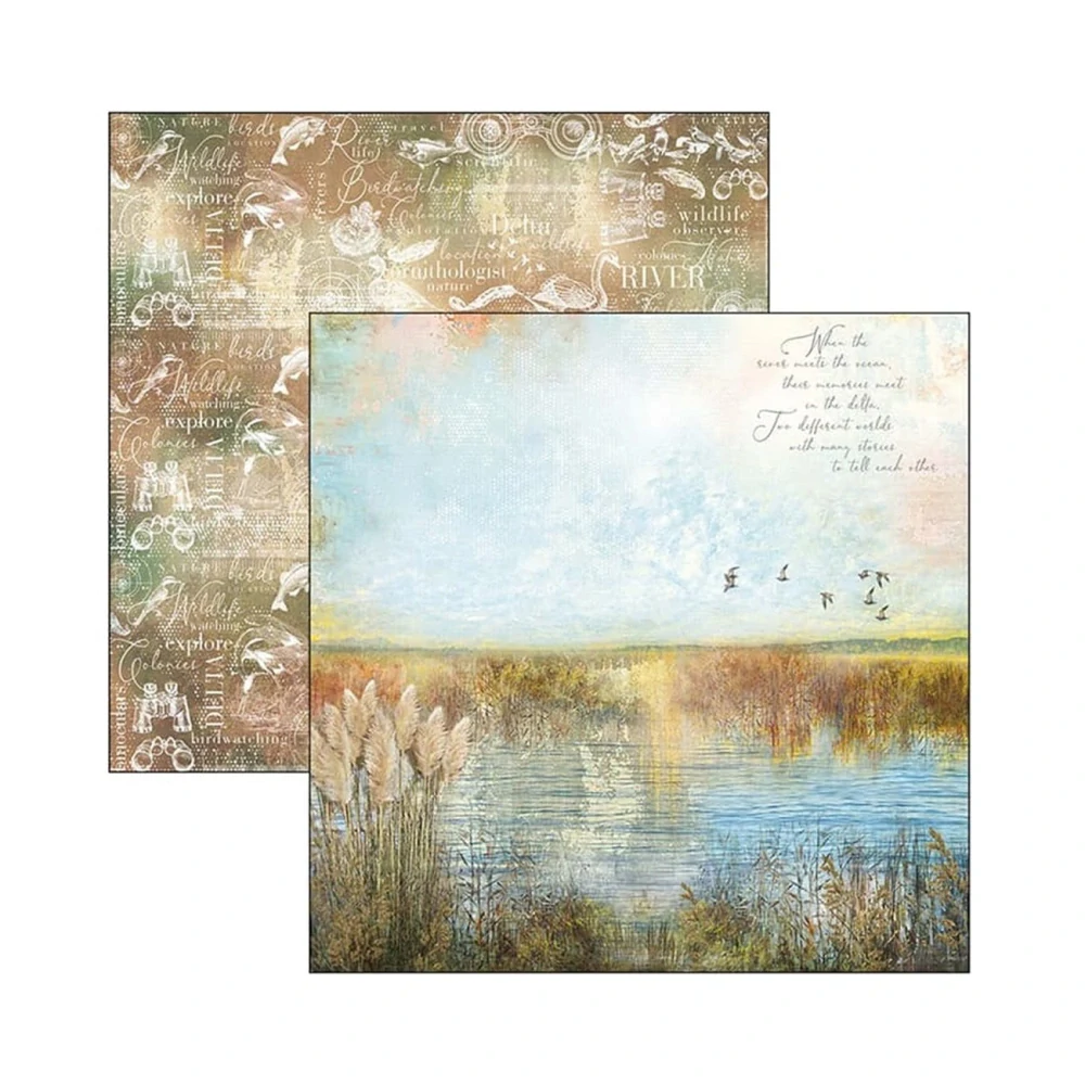 Ciao Bella Scrapbook papier Delta 6x6