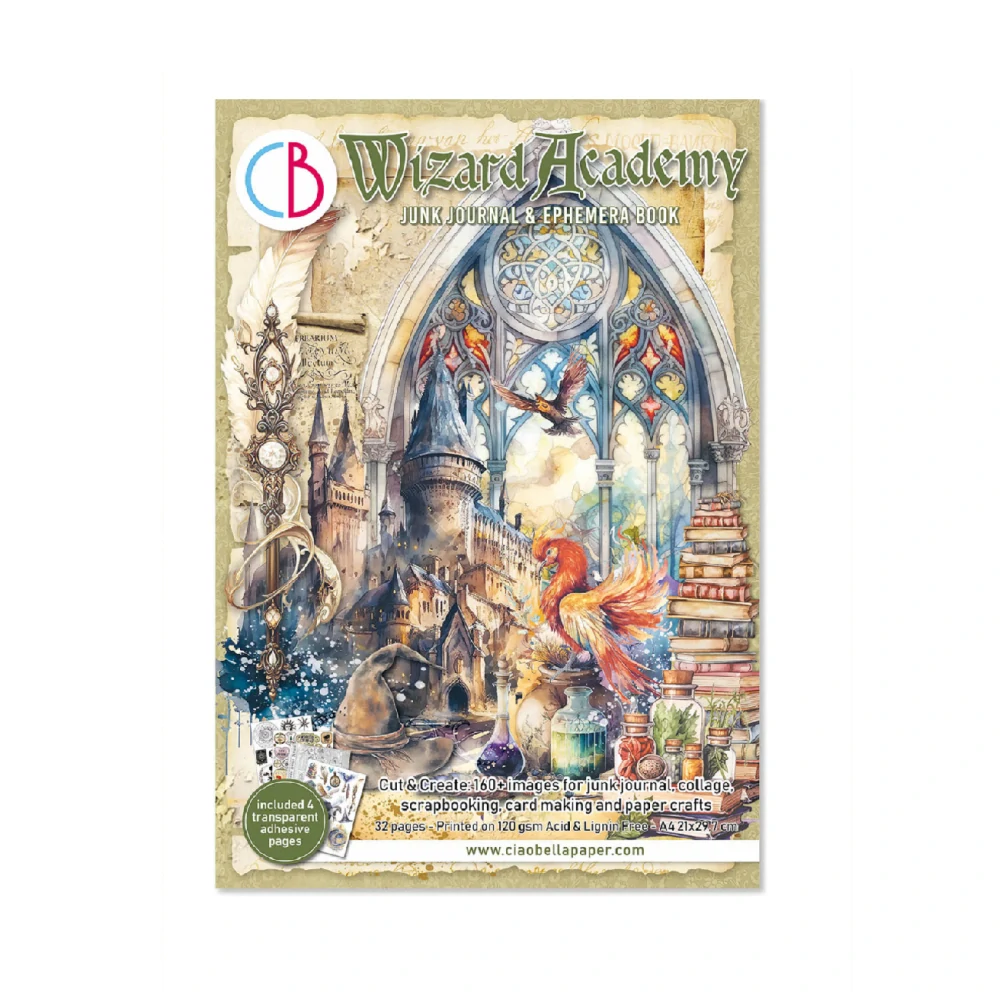 Ciao Bella – Wizard Academy Junk Journal Ephemera Book