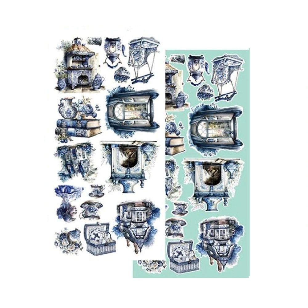 Alchemy of Art Scrapbook papier Sea Stories 6x12