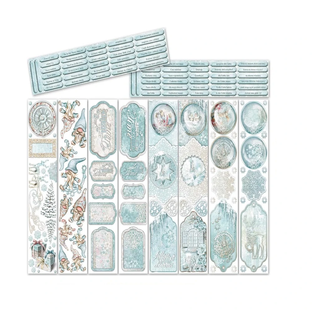 Margaret Scrapbook papier – Winter it's Coming  12x12