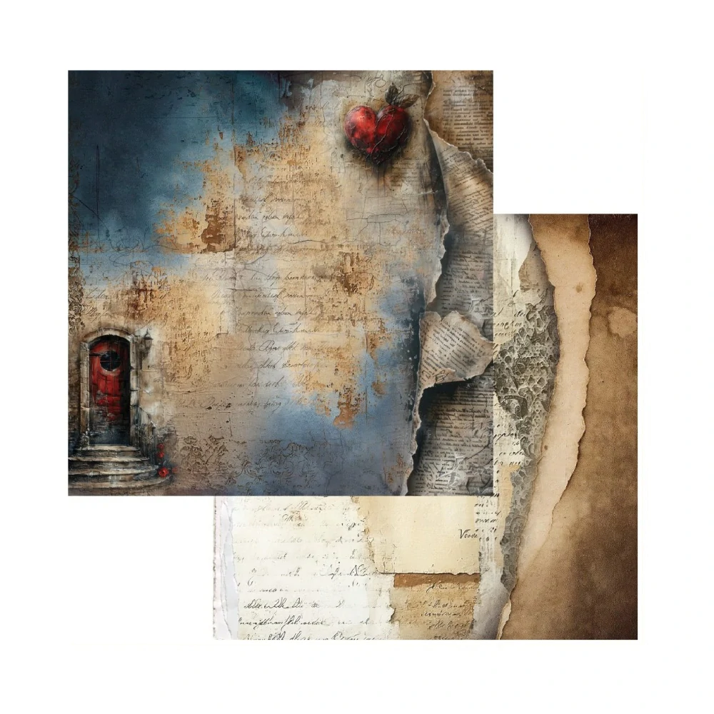 Alchemy of Art Scrapbook papier Behind Closed Doors 12x12