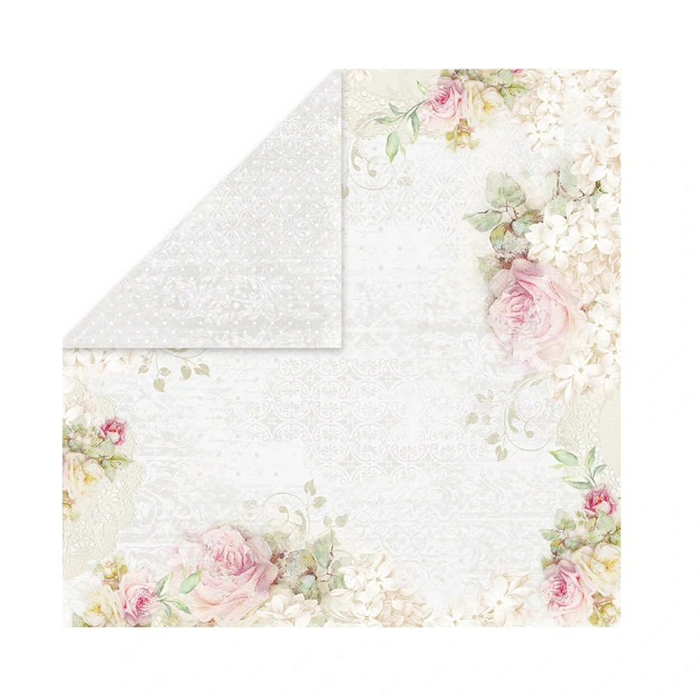 Craft & You Design Scrapbook papier Flower Romance 12x12