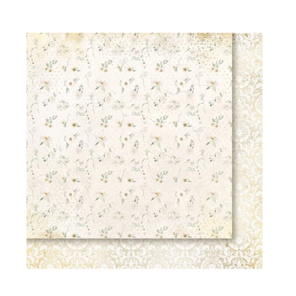 Paper Heaven Scrapbook papier Woman in gold  12x12