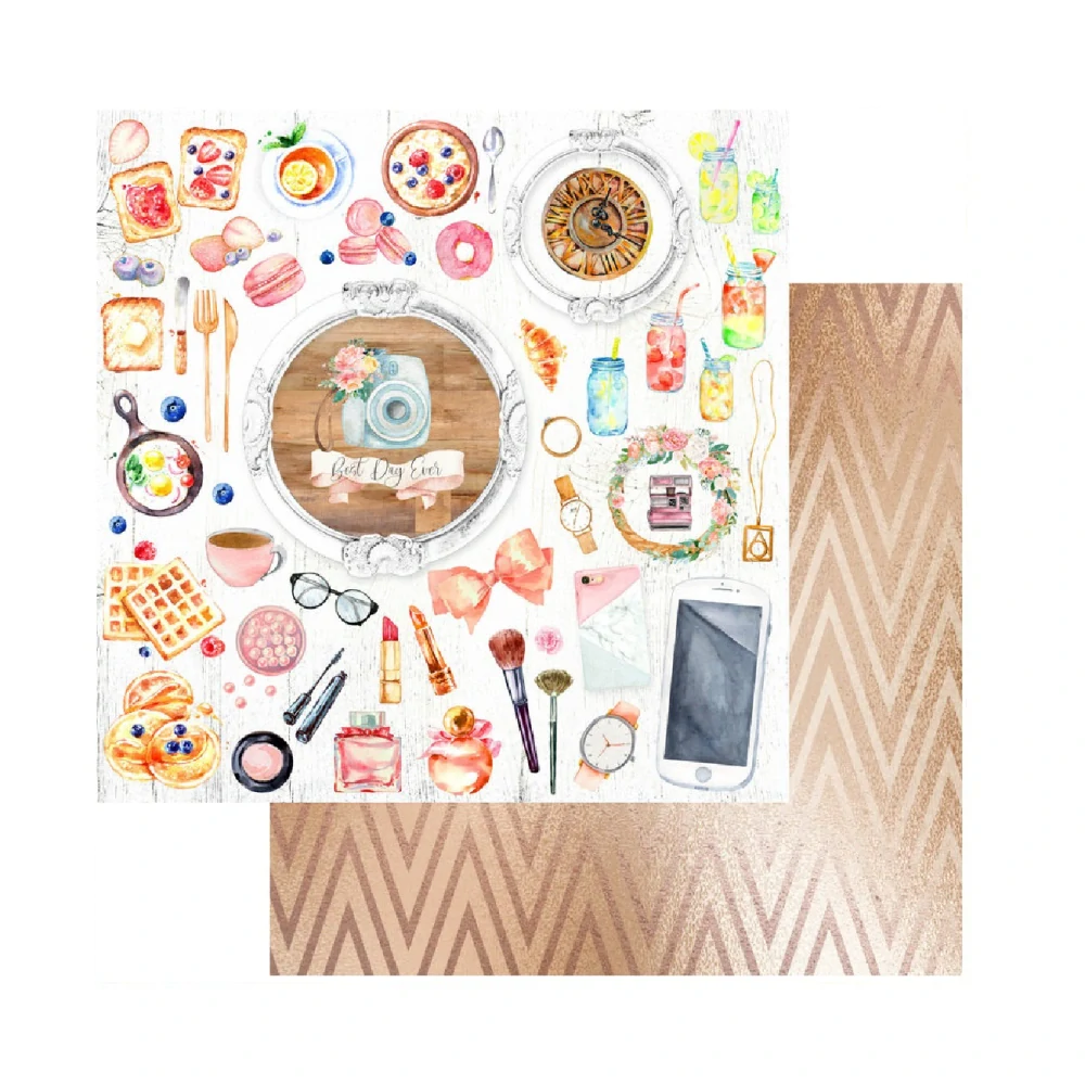 Memory Place Scrapbook papier Happy Place 12x12