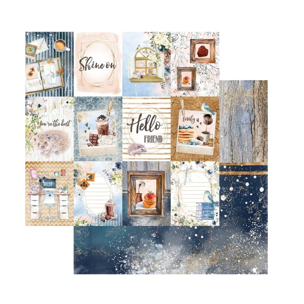 Memory Place Scrapbook papier Hello 6x6