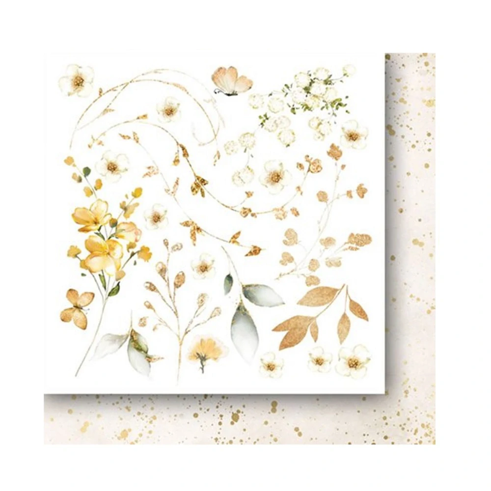 Paper Heaven Scrapbook papier Like a Breath 6x6 kvety