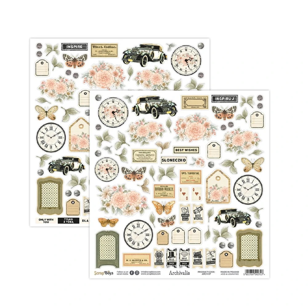 Scrapboys Scrapbook papier Archivalia 12x12
