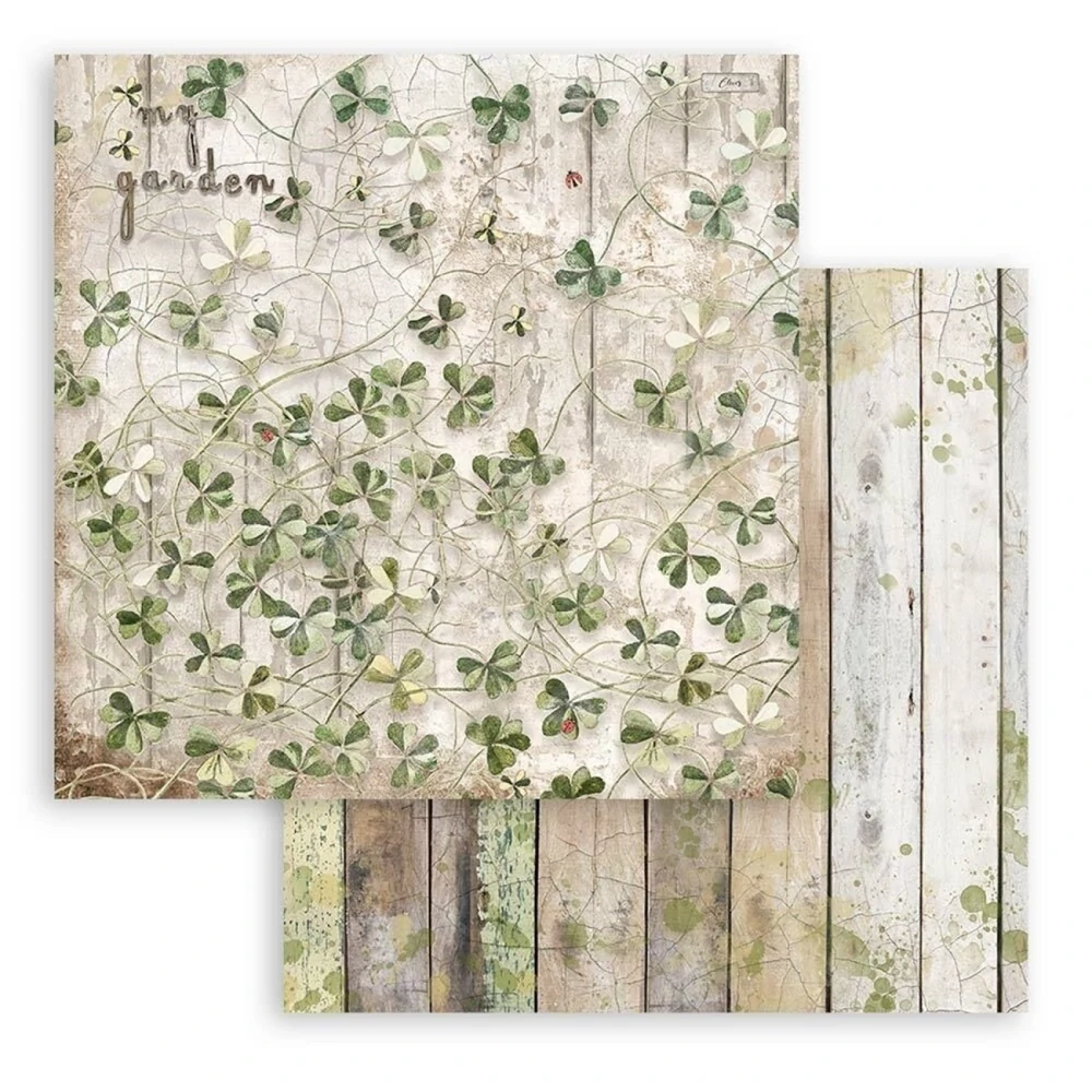 Stamperia Scrapbook papier – Garden House 12x12
