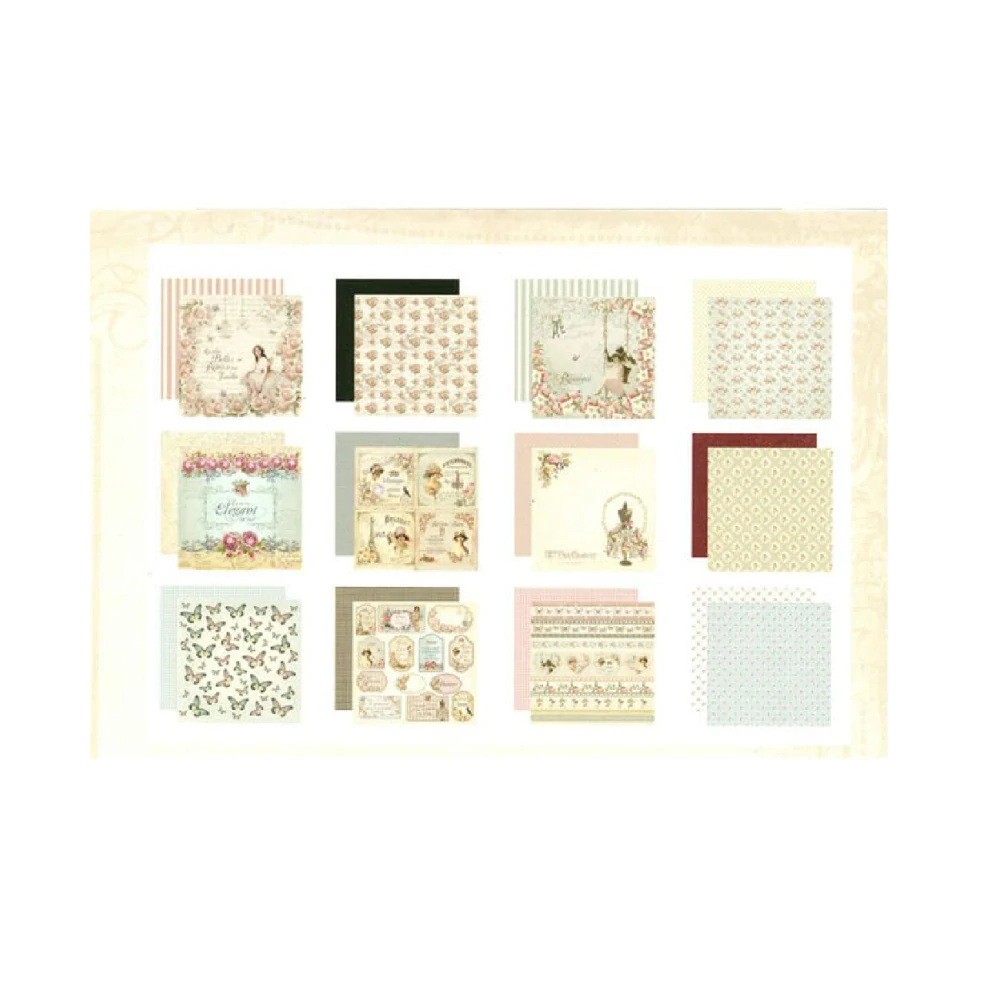 Dayka Scrapbook papier Vintage 12x12