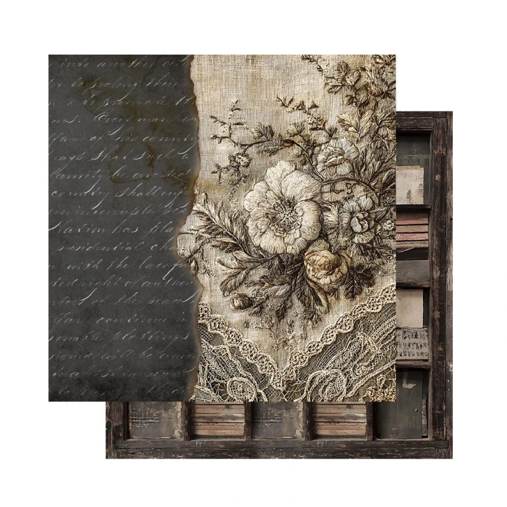 Alchemy of Art Scrapbook papier In Silence 12x12