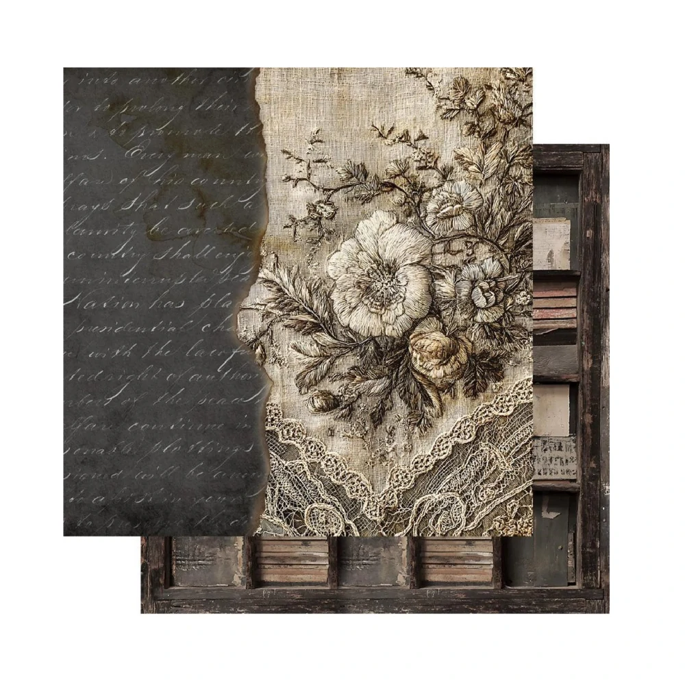 Alchemy of Art Scrapbook papier In Silence 8x8