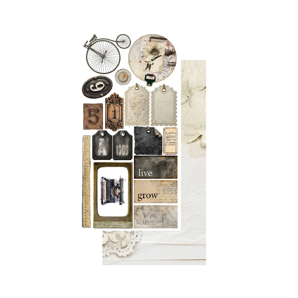 Alchemy of Art Scrapbook papier In Silence 6x12