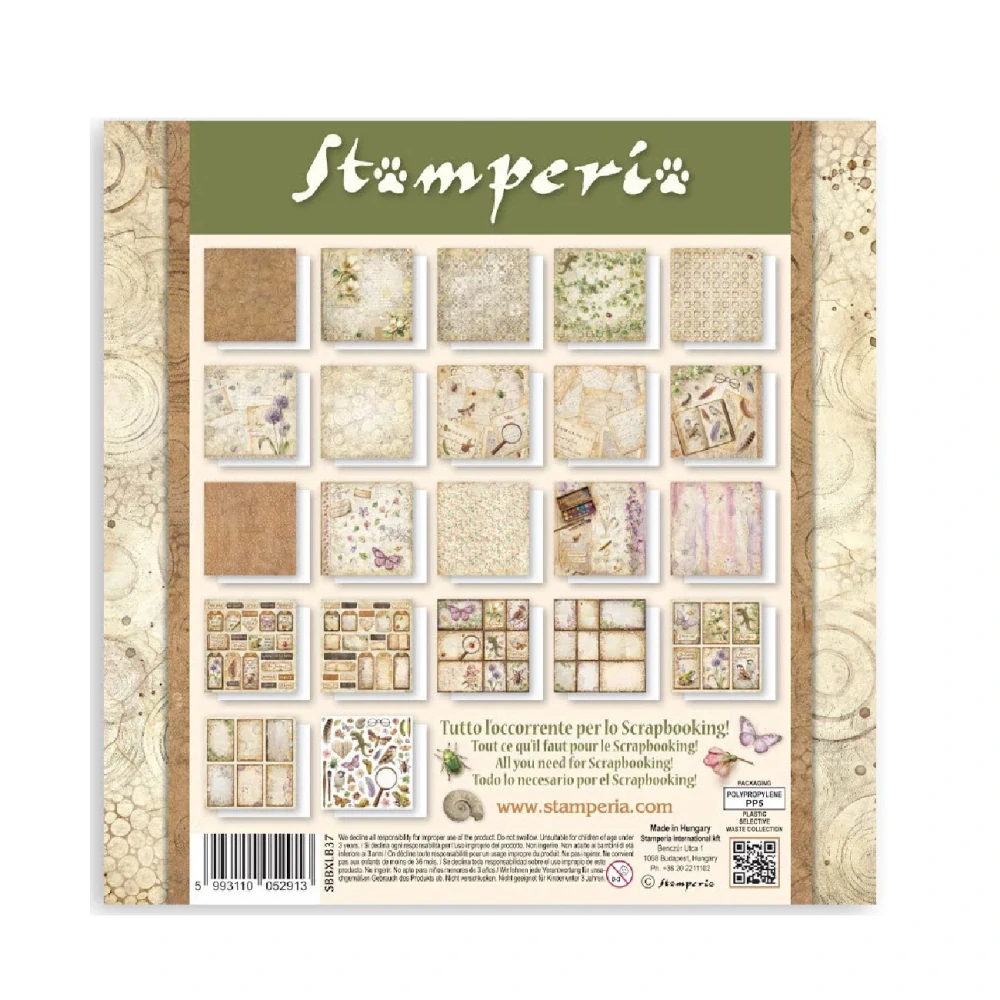 Stamperia Scrapbook papier – All Around 12x12 Maxi