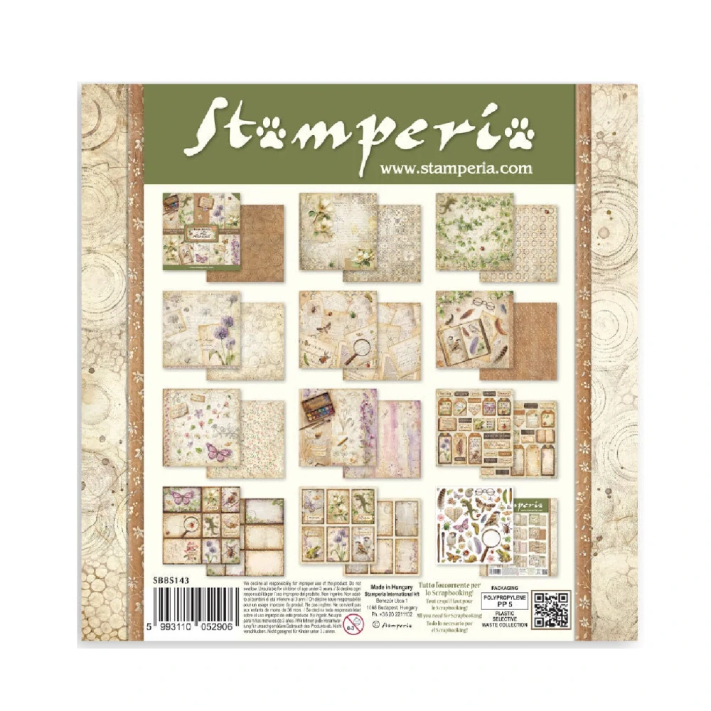 Stamperia Scrapbook papier – All Around 8x8